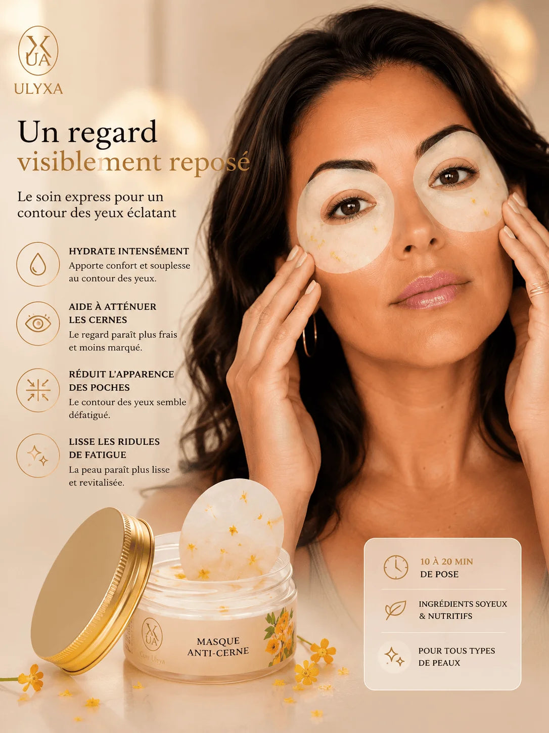 ULYXA Eye Mask – Anti-Wrinkle & Dark Circles Treatment