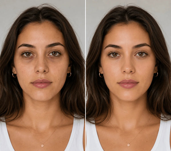 Avant / Après de A Fresher-Looking Eye Area