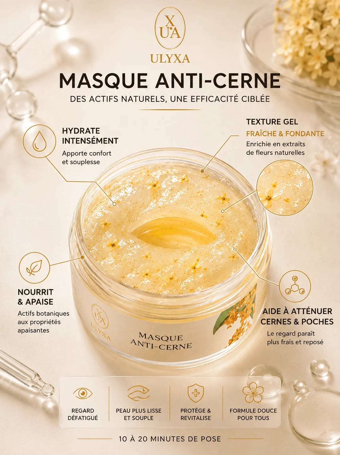 ULYXA Eye Mask – Anti-Wrinkle & Dark Circles Treatment