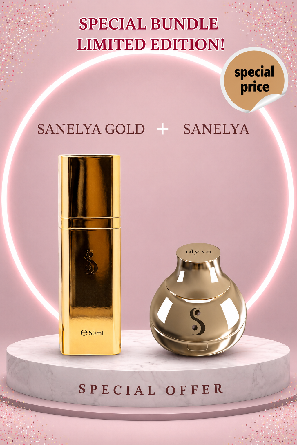 Sanelya® Gold – Full Coverage CC Cream | XL Edition