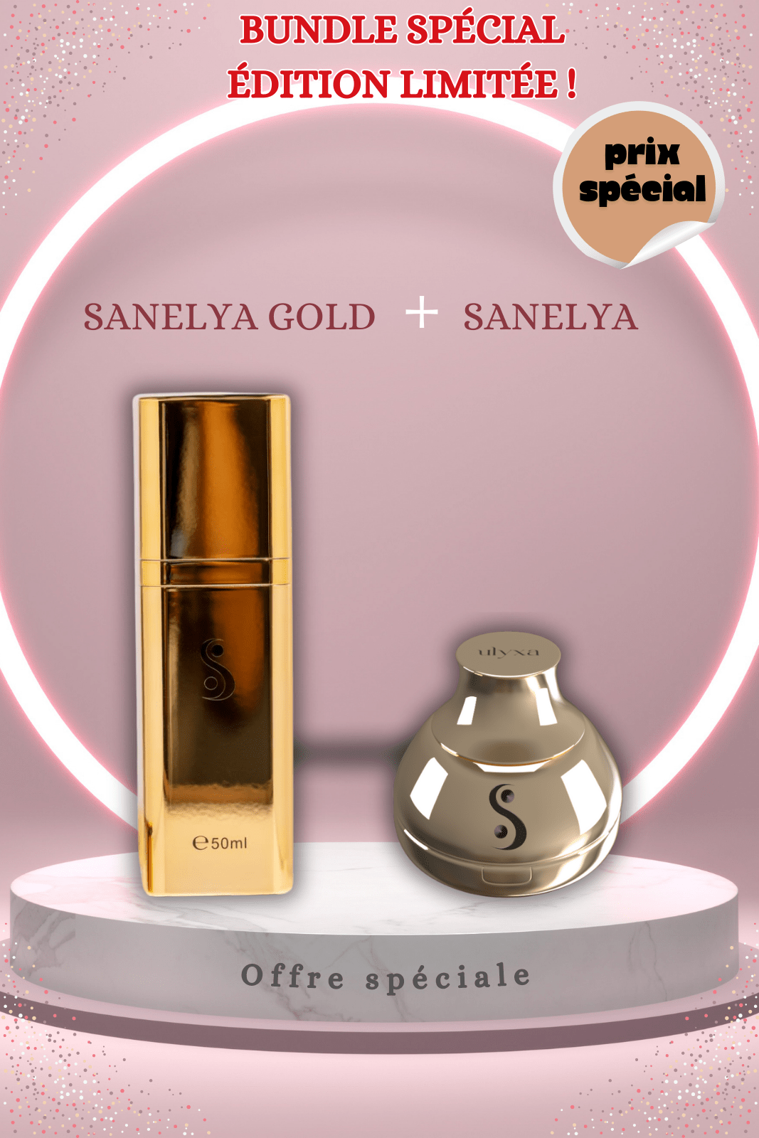 Sanelya® Gold – Full Coverage CC Cream | XL Edition