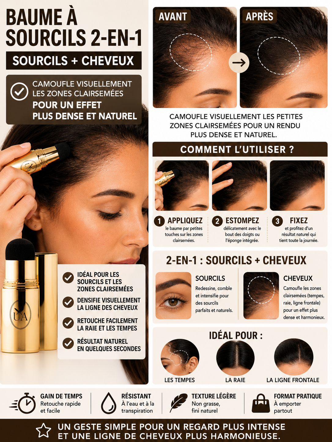 Ulyxa Eyebrow Colour Balm