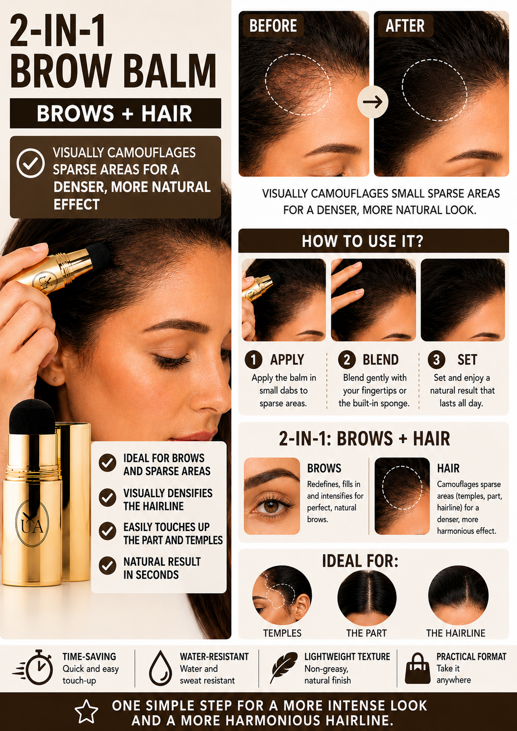Ulyxa Eyebrow Colour Balm