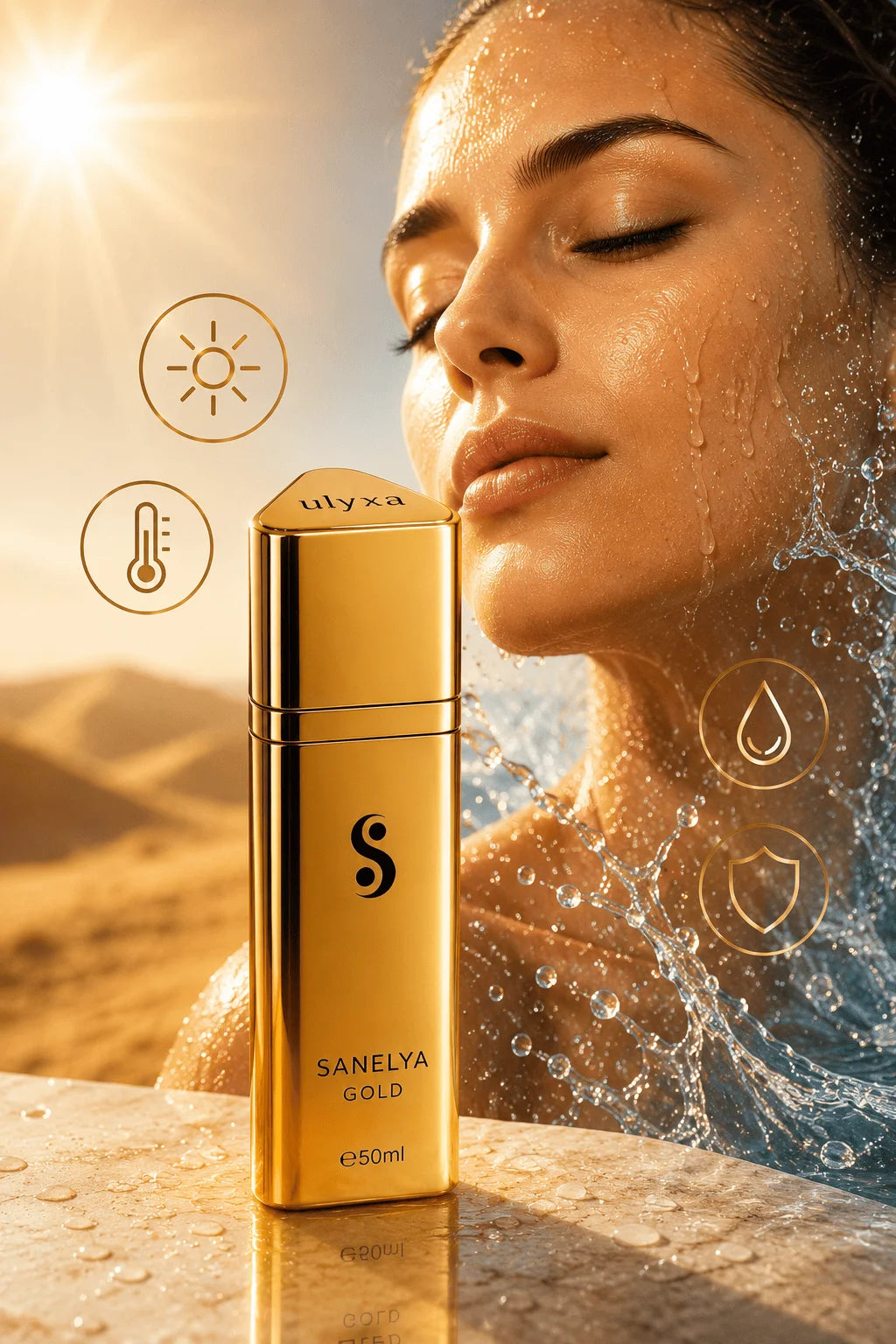 Sanelya® Gold – Full Coverage CC Cream | XL Edition