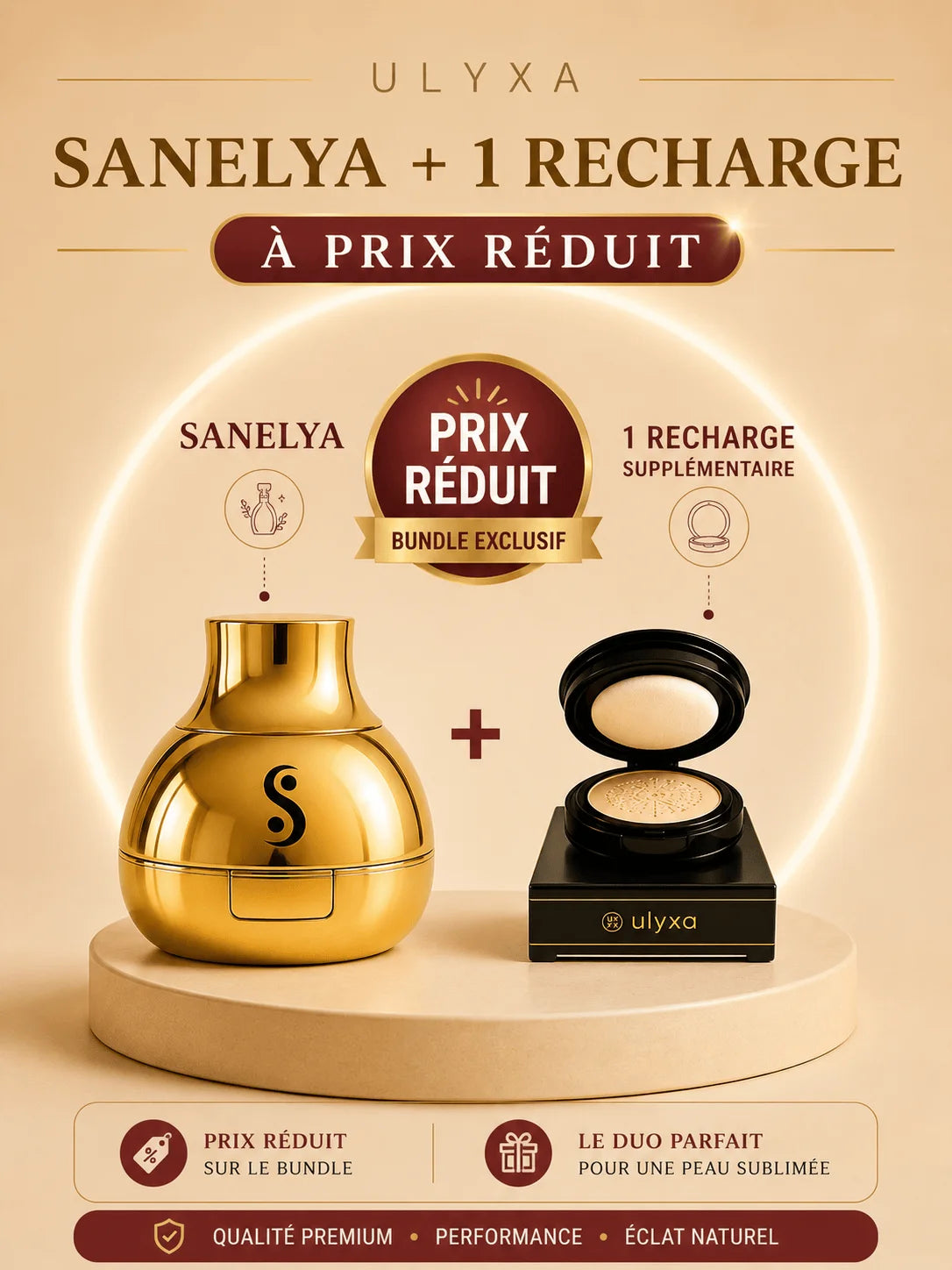 Official Sanelya CC Cream Refill – High Coverage, Natural Finish