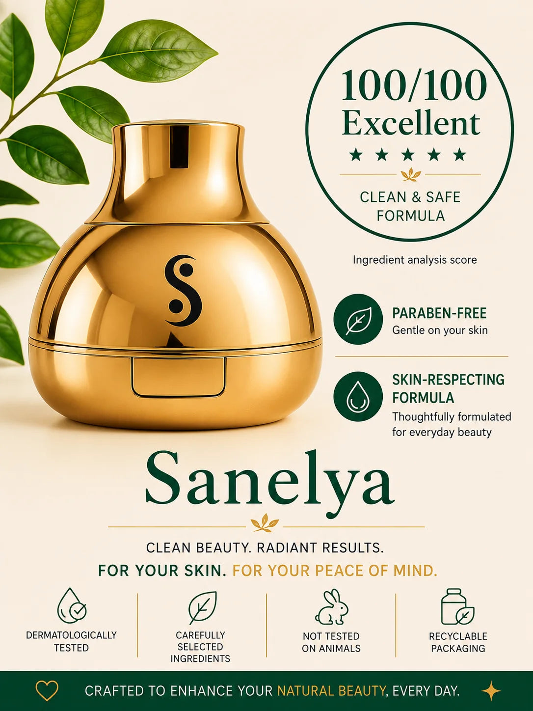 Sanelya® |  Full Coverage CC Cream