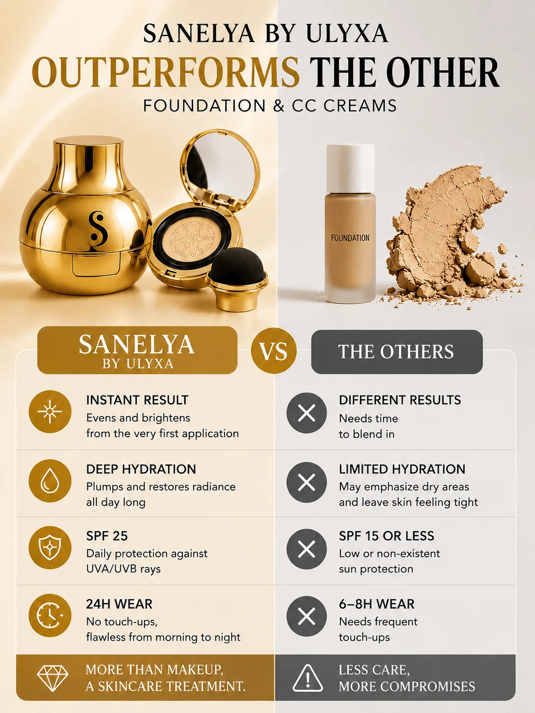 Sanelya® |  Full Coverage CC Cream