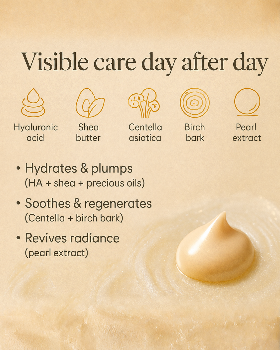 Sanelya® Gold – Full Coverage CC Cream | XL Edition
