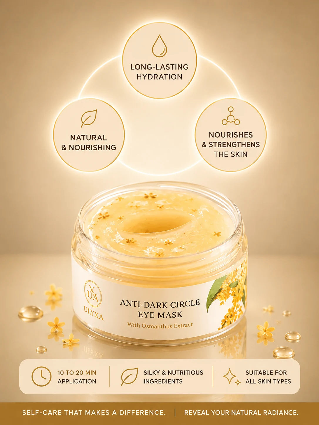ULYXA Eye Mask – Anti-Wrinkle & Dark Circles Treatment