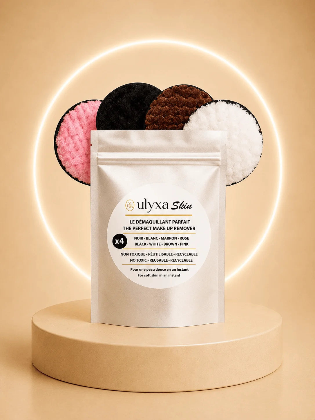 ULYXA Reusable Makeup Remover Sponges